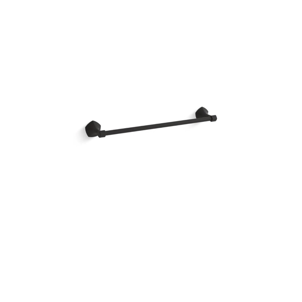 NEW Kohler Occasion 18" Towel Bar – Matte Black